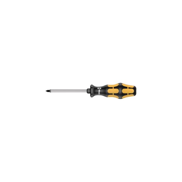 WERA Screwdriver 917 SPH size PH 3, blade length 150 mm 2-component handle hexagon blade/bolster, face