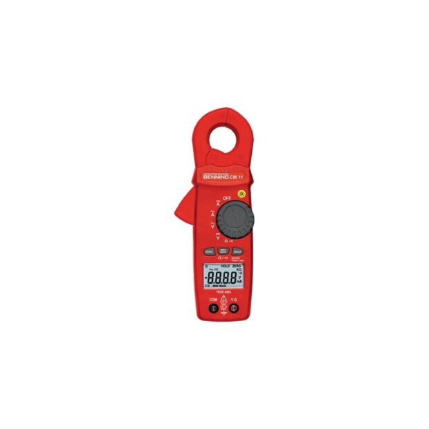 BENNING Clamp-on ammeter multimeter CM 11 0.1 mA-20 A AC, 0.1 mA-10 A DC CAT IV 300 V