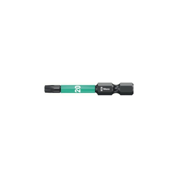 WERA Bit IMPAKTOR DC T20 length 50 mm 1/4 inch E6.3 impactor, DC