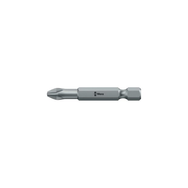 WERA Bit 851/4 TZ 1/4 inch PH 1 length 50 mm torsion zone, tough-hard