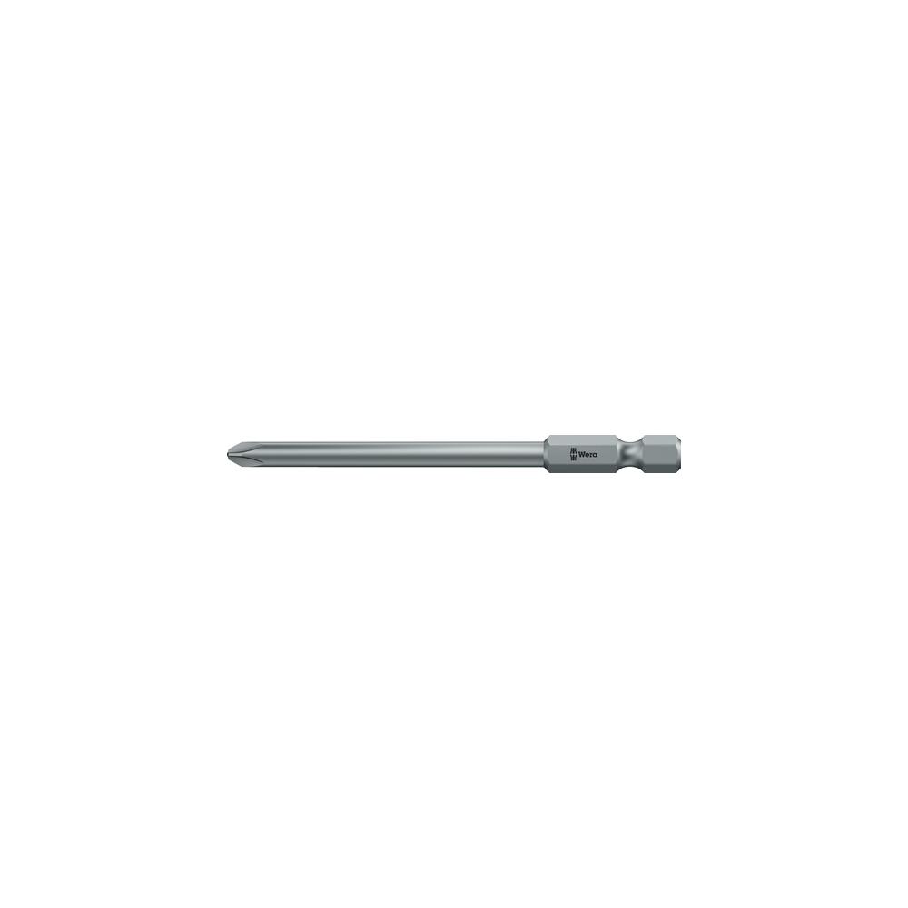 WERA Bit 855/4 Z 1/4 inch PZD 2 length 127 mm tough and hard