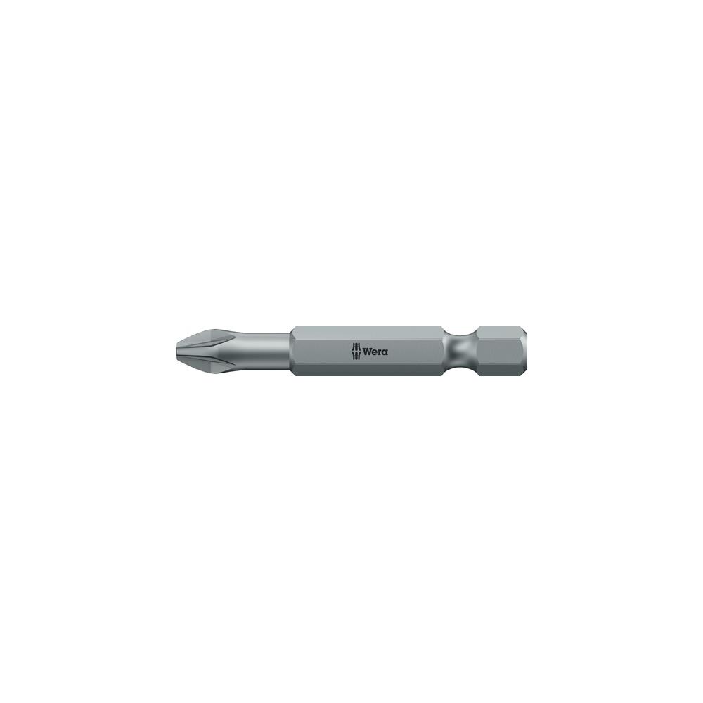 WERA Bit 855/4 TZ 1/4 inch PZD 1 length 50 mm torsion zone, tough-hard