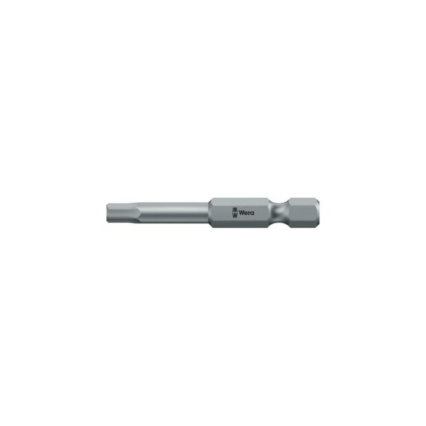 WERA Bit 840/4 Z 1/4 inch 5.0 mm length 89 mm tough-hard, HEX-Plus