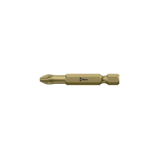 WERA Bit 851/4 TH 1/4 inch PH 2 length 50 mm torsion zone, extra hard