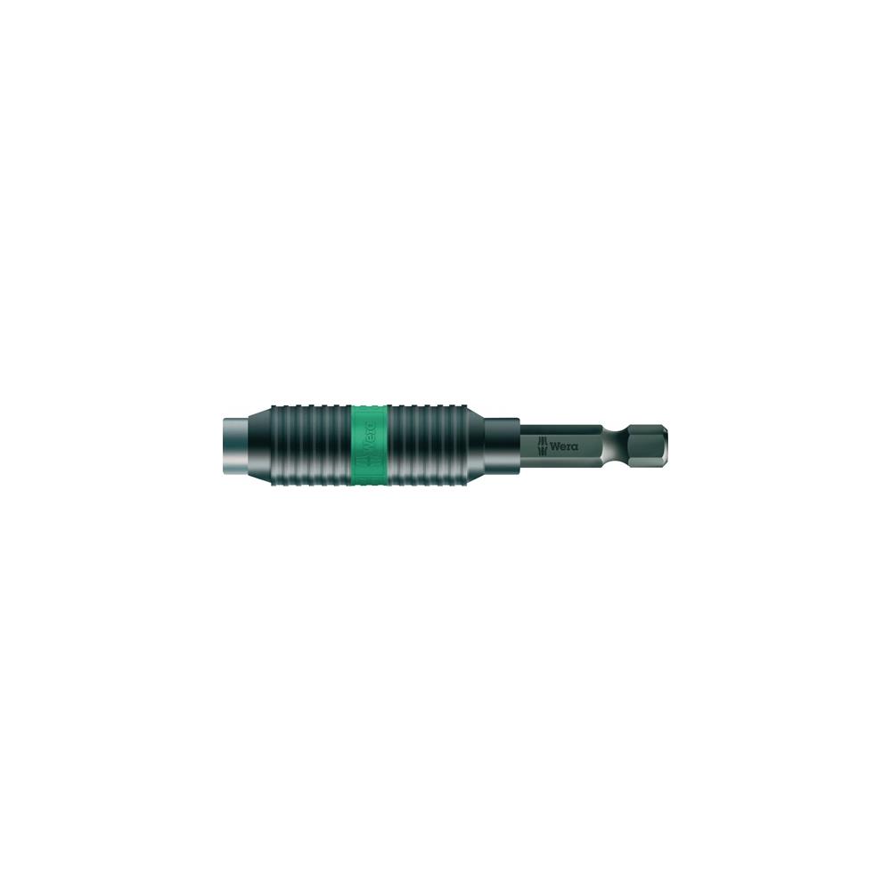 WERA Bit holder Rapidaptor 1/4 inch F 6.3 1/4 inch C 6.3 + E 6.3 quick-change chuck length 75 mm