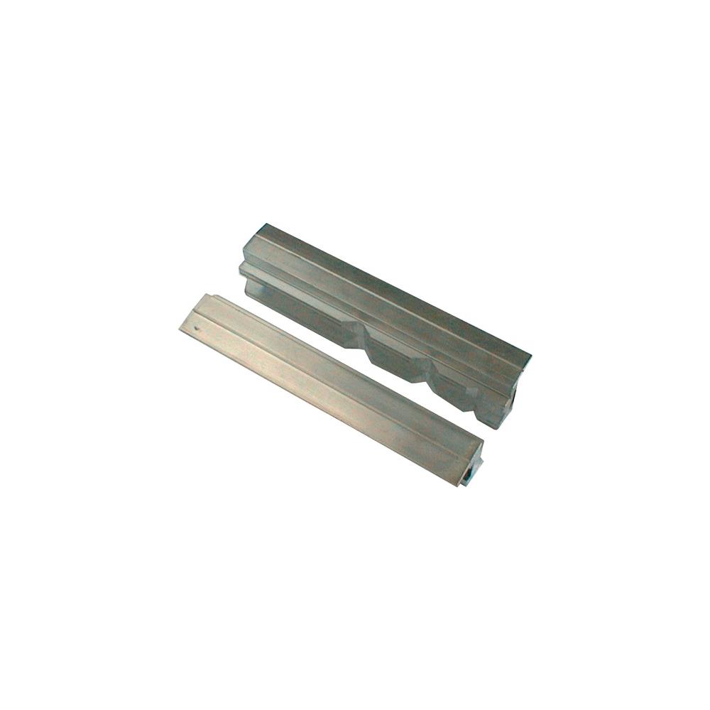 HAARHAUS Soft jaw for vice 47/5 P for jaw width 140 mm prisms aluminium