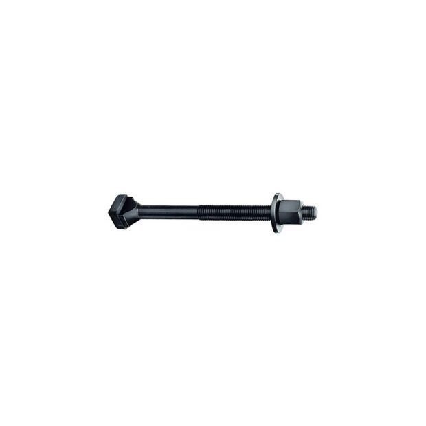 AMF T-slot bolt DIN 787 T-slot 10 mm M10 length 100 mm grade 10.9 with nut and washer