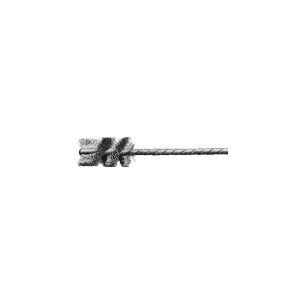 LESSMANN Nozzle brush  dm 10 mm shank 3.8 mm wire thickness 0.12 mm steel 25 mm