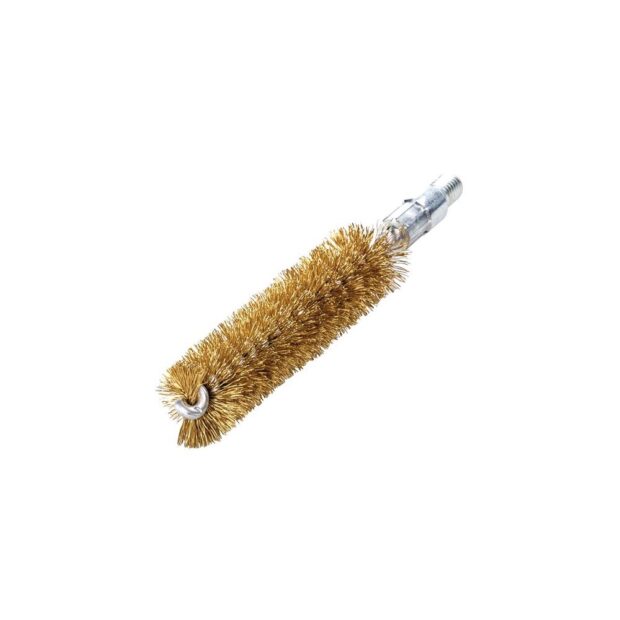 LESSMANN Pipe brush  length 115 mm diameter 10 mm brass wire, crimped lining length 80 mm