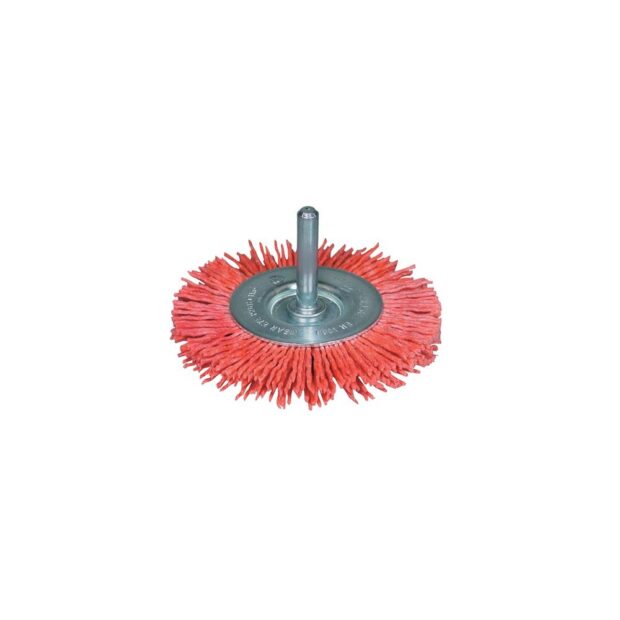 PROMAT Round brush  dm 100 mm nylon granulation 80 10 mm 4500 min-¹