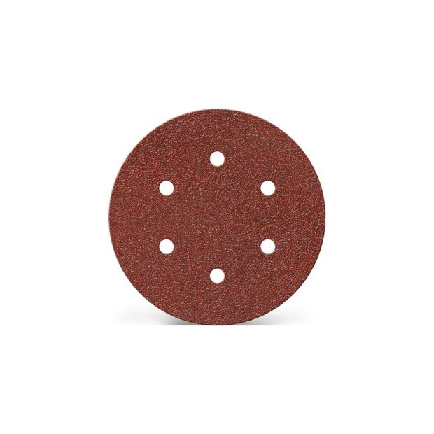 PROMAT Adhesive grinding disc  GLS 3 150 mm granulation 40 for wood / metal corundum no. of holes 6