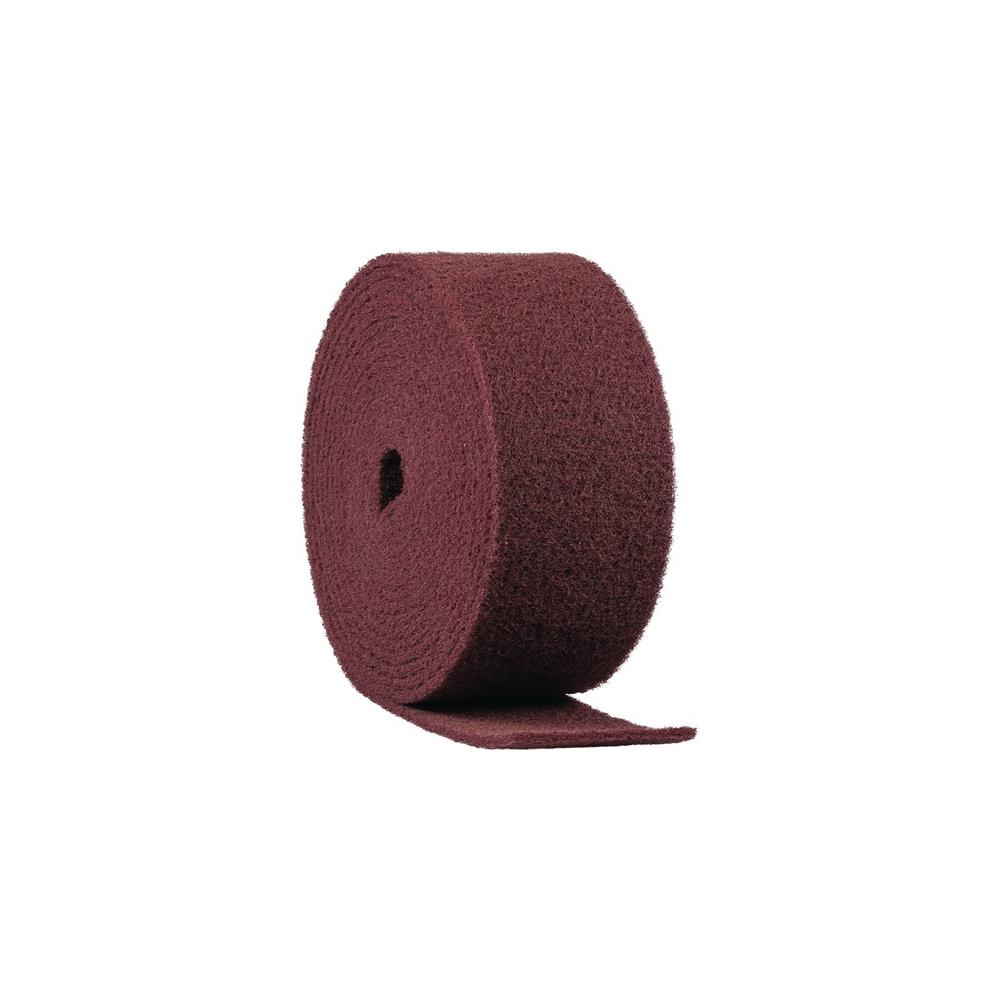KLINGSPOR Non-woven abrasive fabric roll NRO 400 length 10 m width 150 mm very fine reddish brown