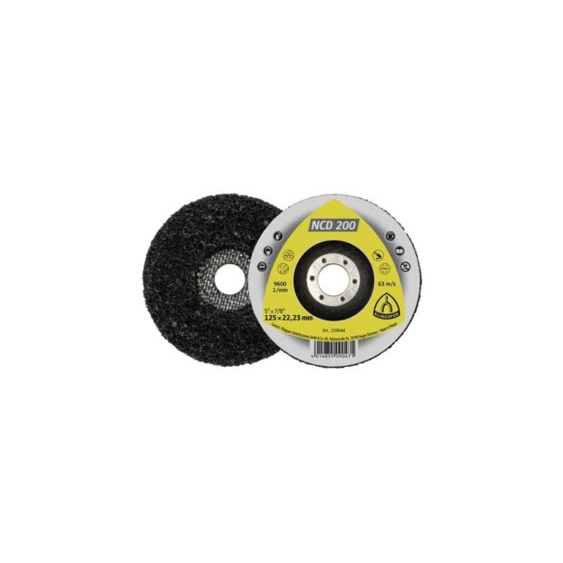 KLINGSPOR Coarse cleaning disc NCD 200 dm125xmm  bore 22.23 mm