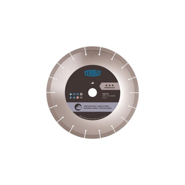 TYROLIT Diamond cutting disc DCH FC Premium dm 125 mm bore 22.23 mm  7 mm