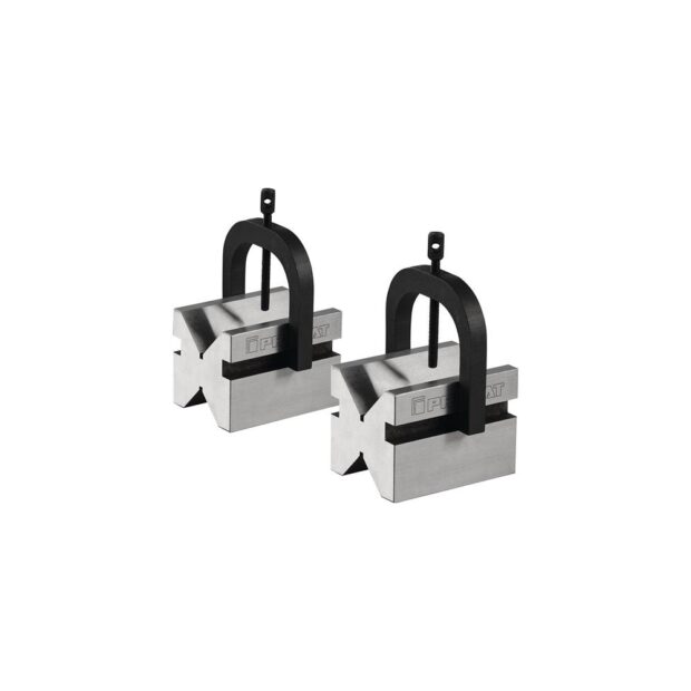 PROMAT Double-V pair  for diameter 5-30 mm steel L 50 x W 40 x H 40 mm tolerance +/- 0.004 mm