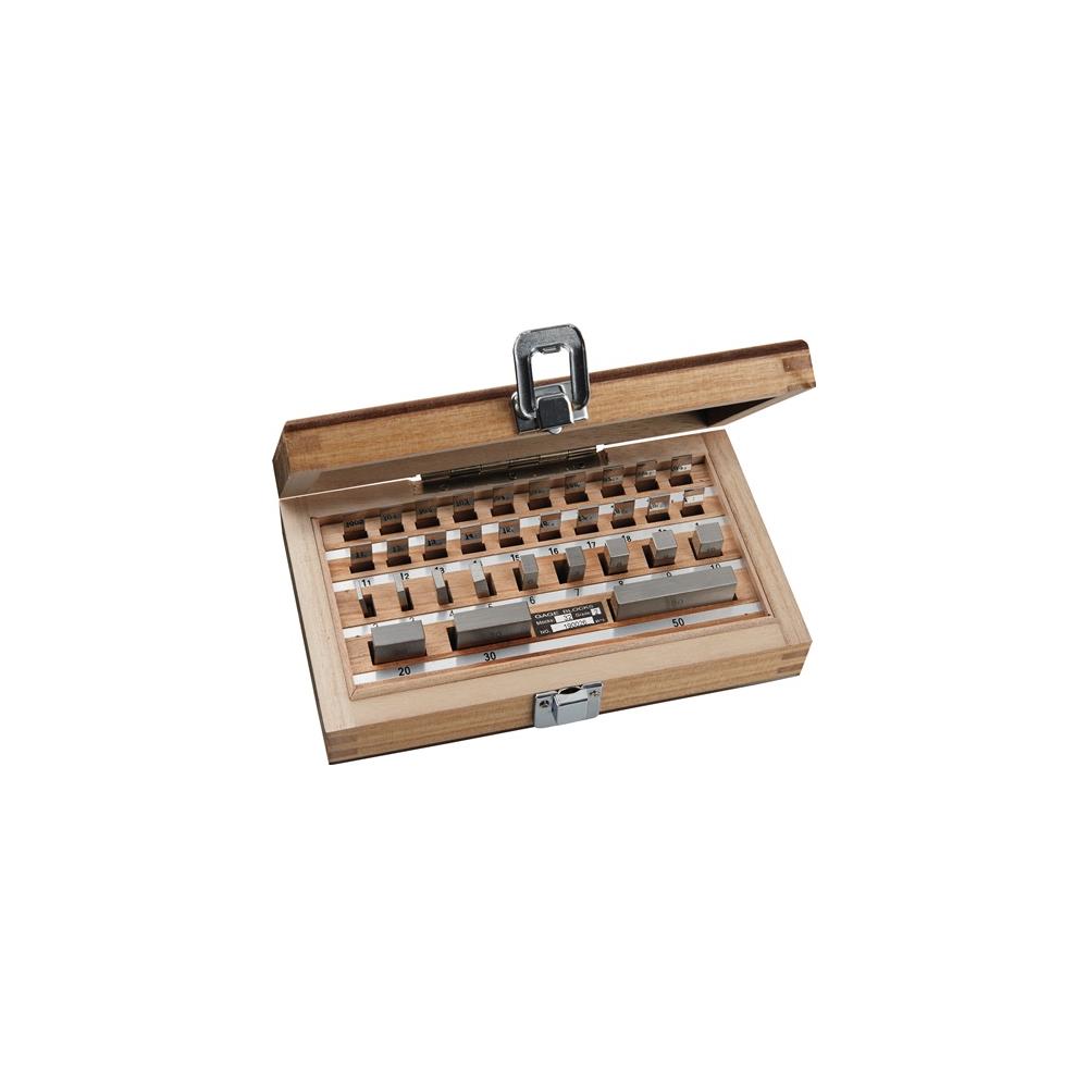 PROMAT Gauge block set tolerance class 1 32-part steel