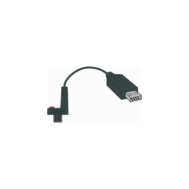 HELIOS PREISSER Data cable DIGI-MET® USB suitable for data variable length 2 m