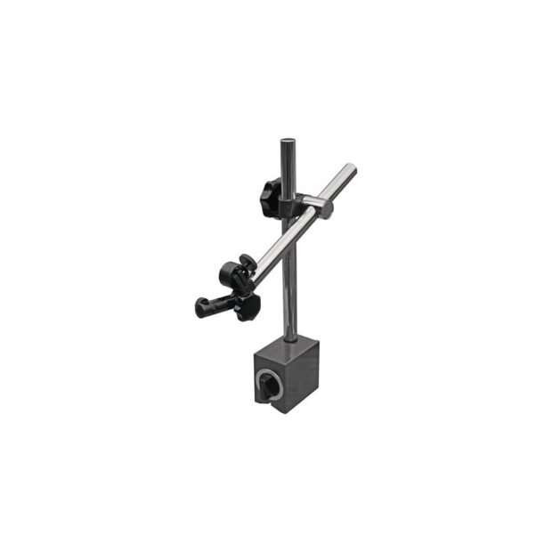 Magnetic measuring stand  op. range 180 mm overall height 500 mm holding force 800 N