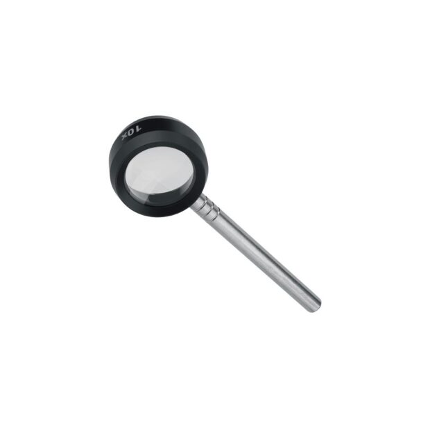 SCHWEIZER Hand-held magnifying glass Tech-Line magnification 8x  lens diameter 28 mm