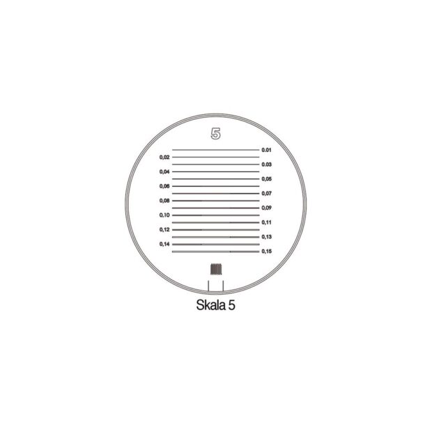 SCHWEIZER Desk magnifier Tech-Line magnification 8x VARIO scale 1, 2, 3, 4, 5 - Image 2