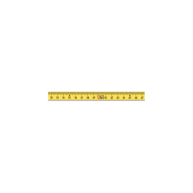 BMI Professional tape measure ERGOLINE length 30 m tape width 13 mm B mm/cm EG II aluminium, yellow steel measuring tape - Image 2