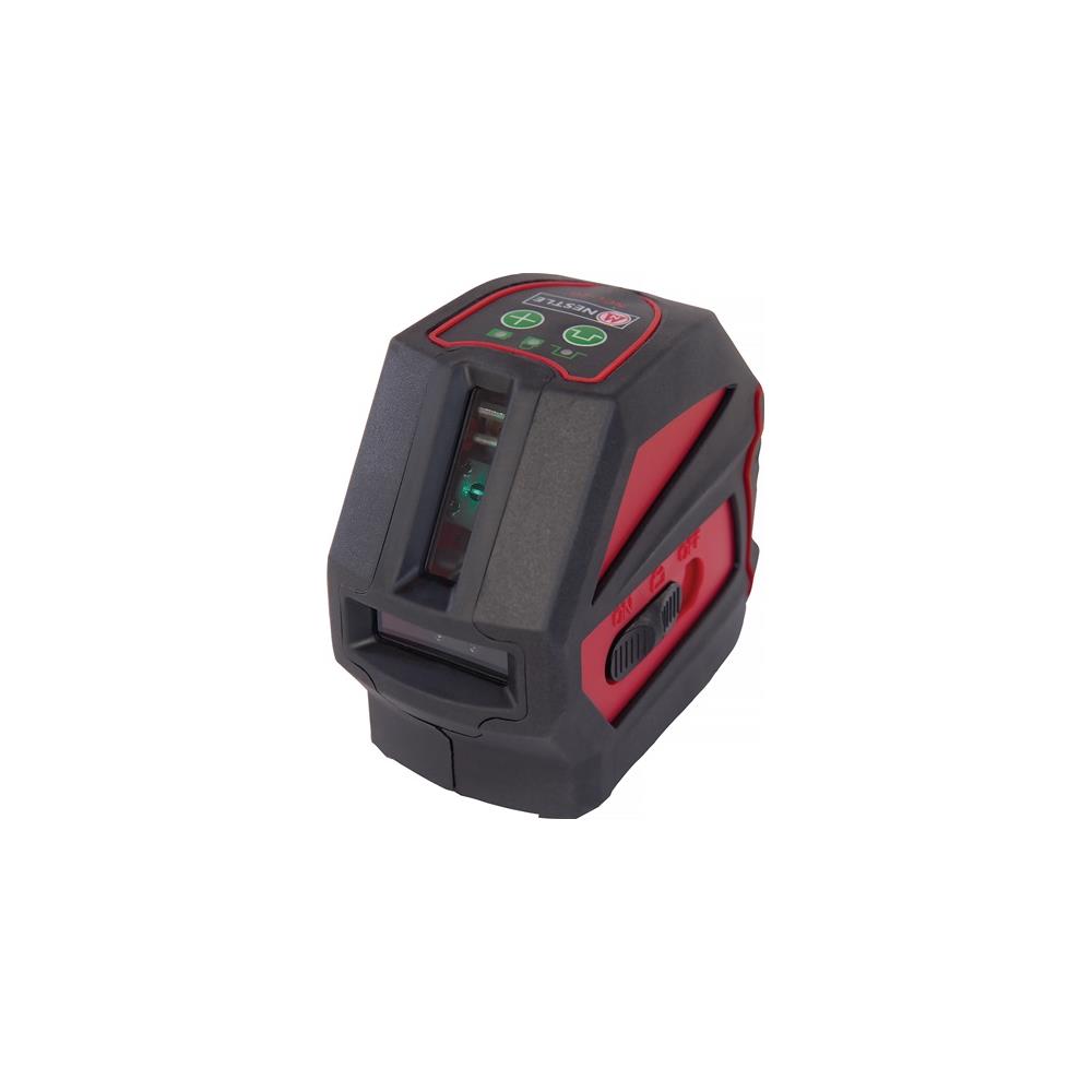 NESTLE Cross and line laser NCL-2G SET 20 (50 with receiver) m +/- 3 mm/10 m