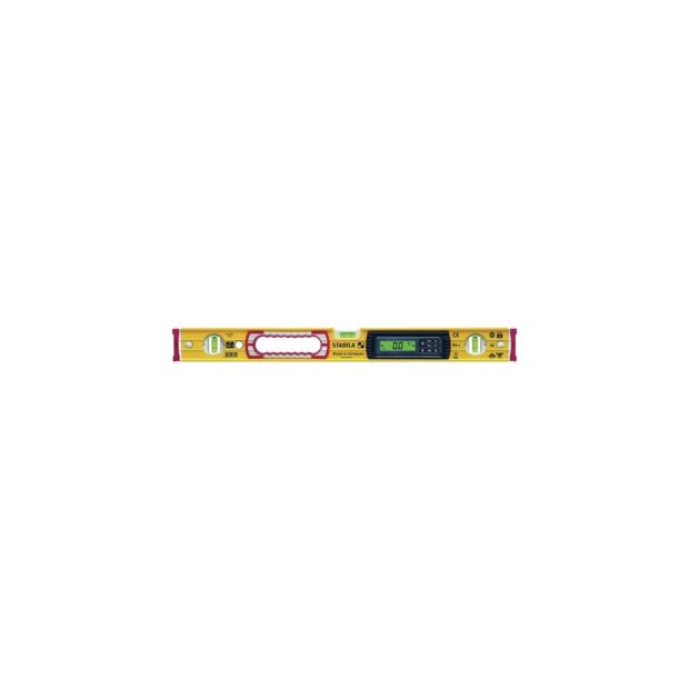 STABILA Spirit level TECH 196 electronic 122 cm yellow aluminium +/- 0.5 mm/m with handle