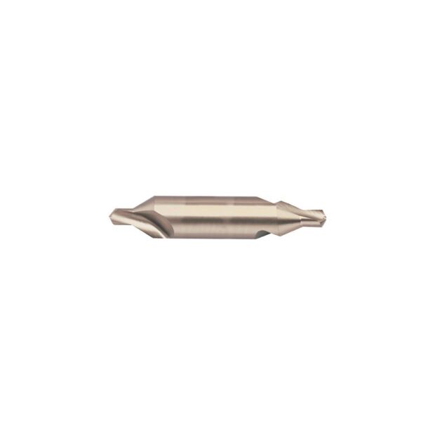 PROMAT Centre drill bit DIN 333 shape A nominal diameter 1.25 mm HSS TiN right-hand cutting