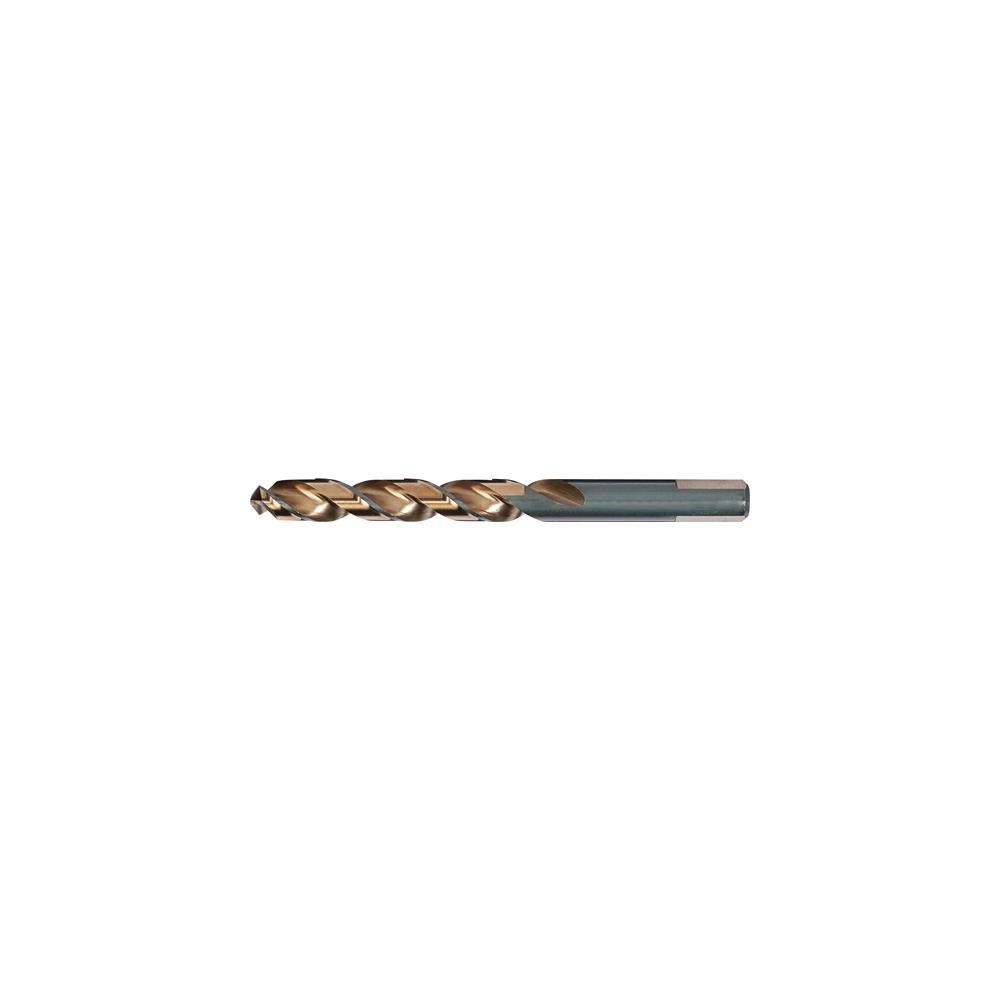 PROMAT Twist drill DIN 338 type VA nominal dm 10.5 mm HSS-Co5 steam annealed 3 surface shank 5xdmright