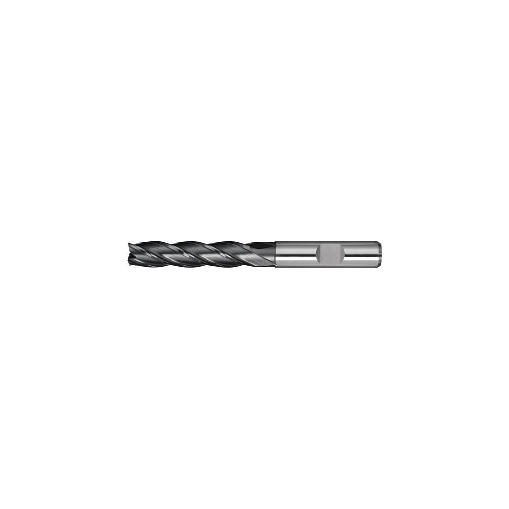 PROMAT End mill DIN 844 type N nominal diameter 16 mm HSS-Co PM ALCRONA DIN 1835 B no. of cutters 4 long