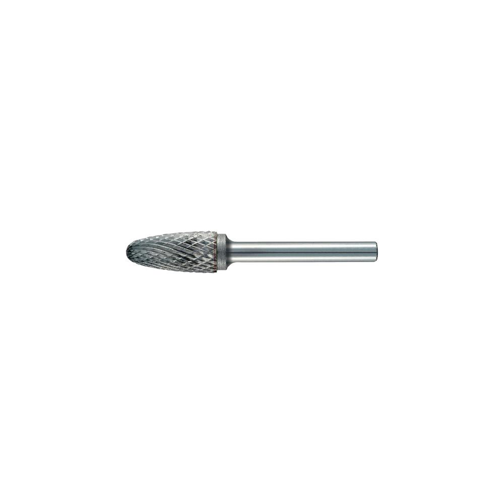 PROMAT Milling pin RBF dm 6 mm head length 13 mm shank dm 3 mm carbide normal serration, fine