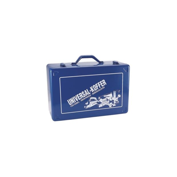 Machine tool case  W430xD280xH185mm foam insert for electric planes sheet steel blue