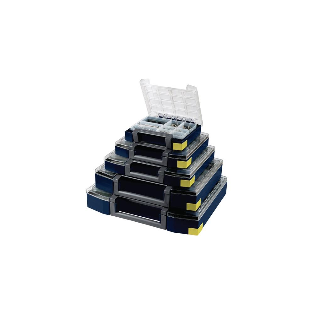RAACO Assortment cases boxxser W421xD361xH55mm 45 compartments with profile grid