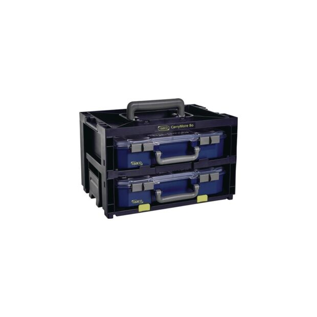 RAACO Safe box for component box CarryLite 80 W386xD278xH241 mm 9 per case polypropylene, polycarbonate