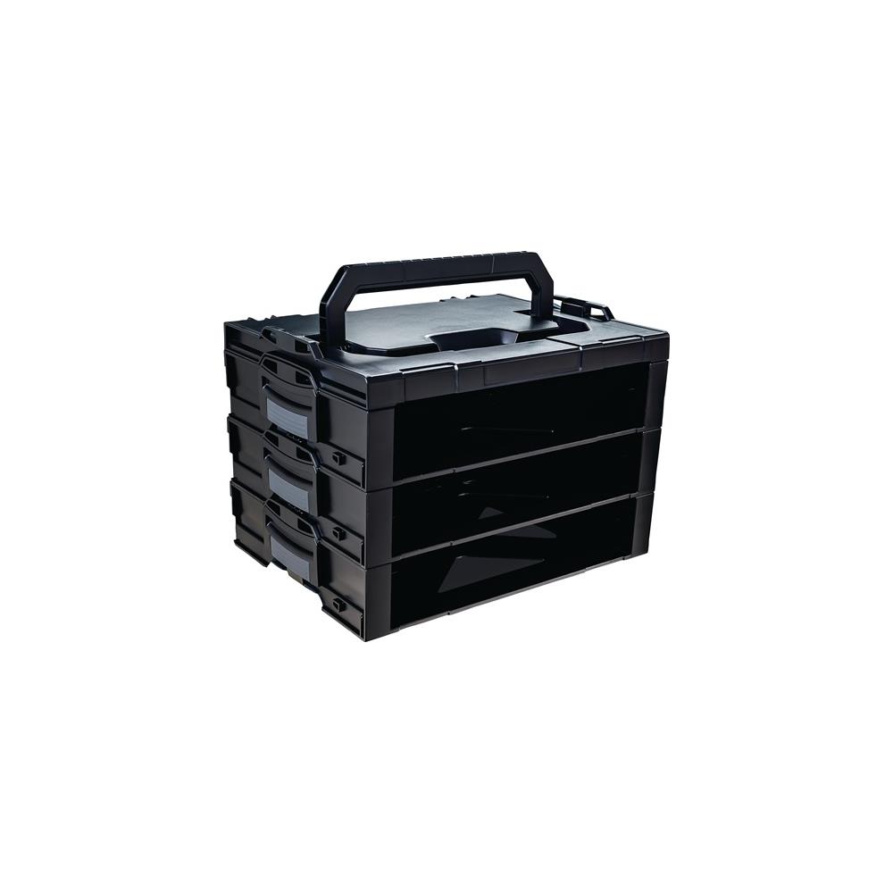 BS SYSTEMS Safe box for component box i-BOXX® rack 3x block W442xD304xH342 mm ABS