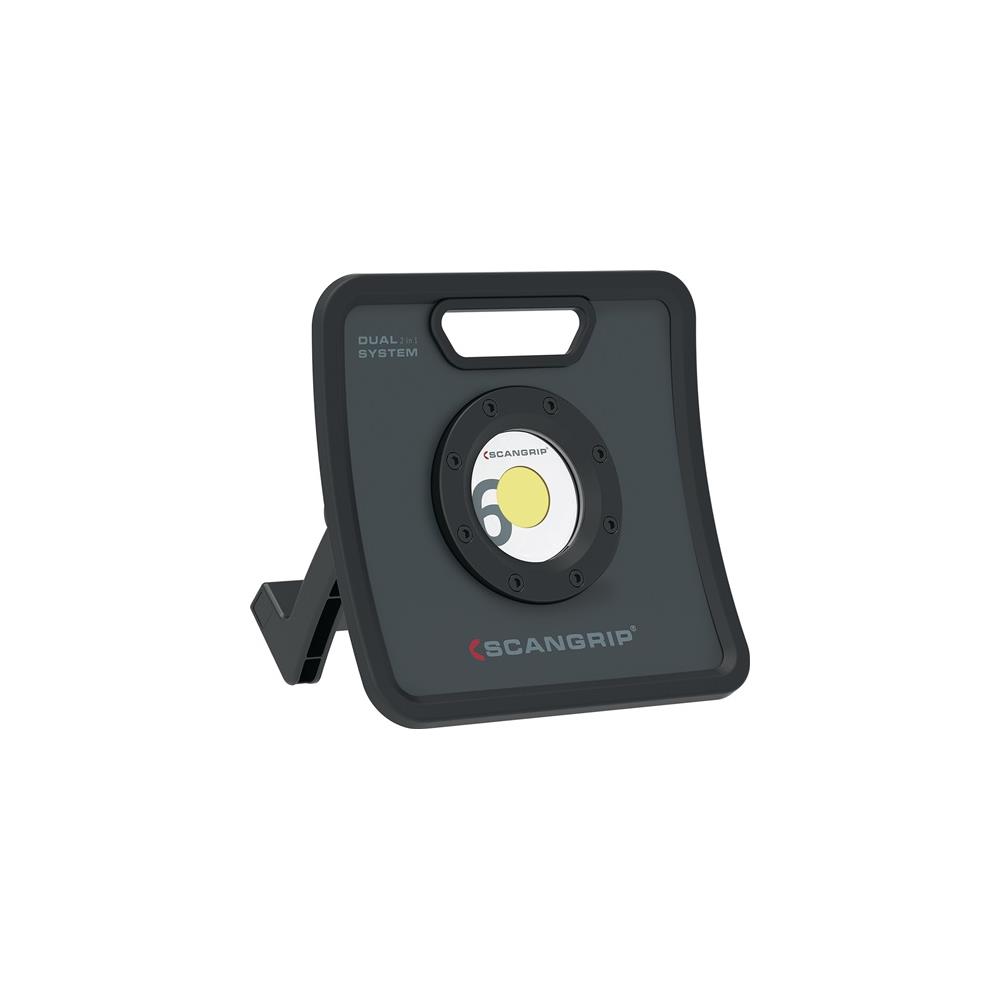 SCANGRIP LED spotlight NOVA 42 W 600-6000 lm 5 m H05RN-F 2x0.75 mm² Li-ion 5200 mAh 11.1 V IP67