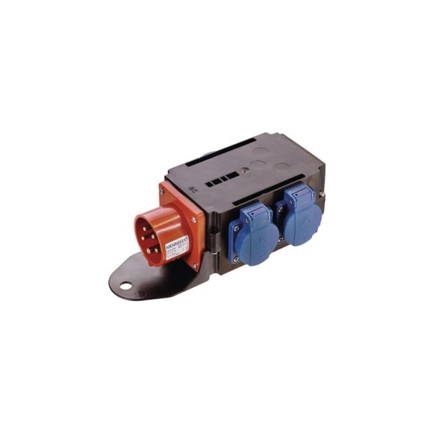 AS-SCHWABE CEE adapter MIXO SAAR 1xCEE plug 400V, 16 A, 5-pin IP44