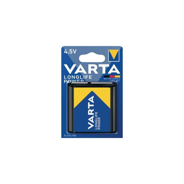 VARTA Battery Longlife Power 4.5 V 6100 mAh 3LR12 4912