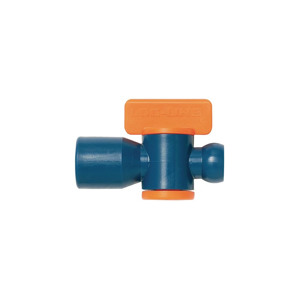 LOC-LINE Stop valve size 1/4 inch with internal thread