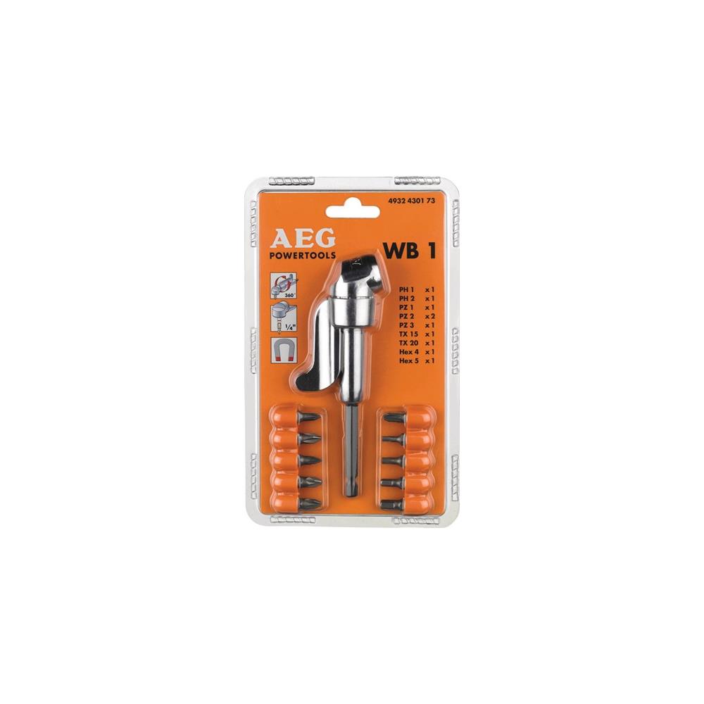 AEG Offset screwdriver attachment WB 1 1/4 inch hexagonal