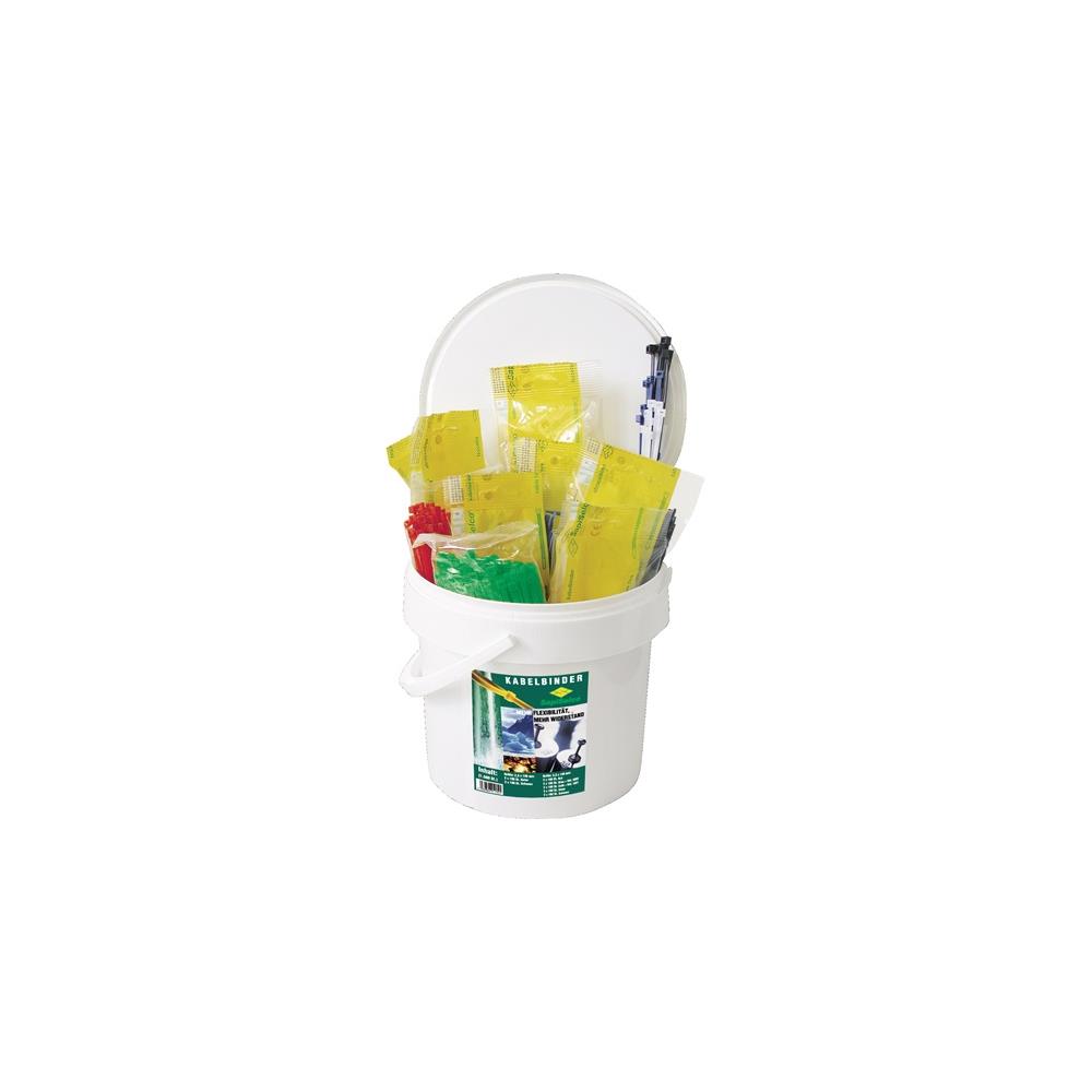 SAPISELCO Cable tie set 1500-part polyamide 6.6