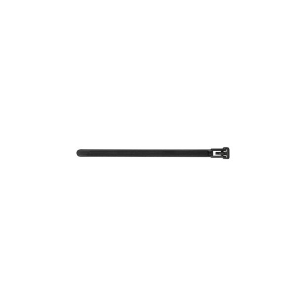 Cable tie  length 100 mm width 3.6 mm polyamide 6.6 black