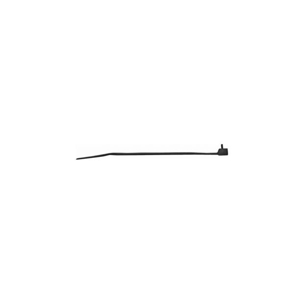 Cable tie  length 100 mm width 3.6 mm polyamide 6.6 black - Image 4