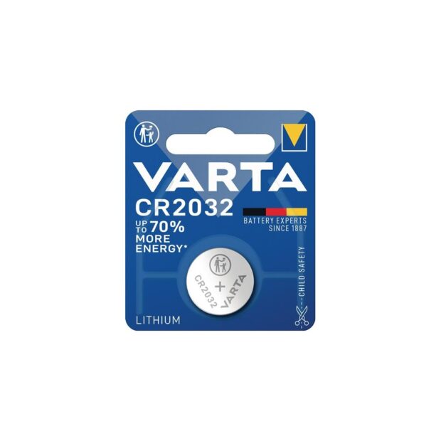 VARTA Button battery Electronics 3 V 220 mAh CR2032 20 x 3.2 mm