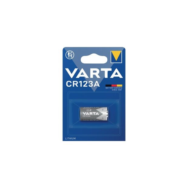 VARTA Battery ULTRA Lithium 3 V CR123A 1430 mAh CR17345 6205