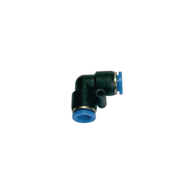 RIEGLER L push-in connection blue series 8 mm  L1 22.4 mm