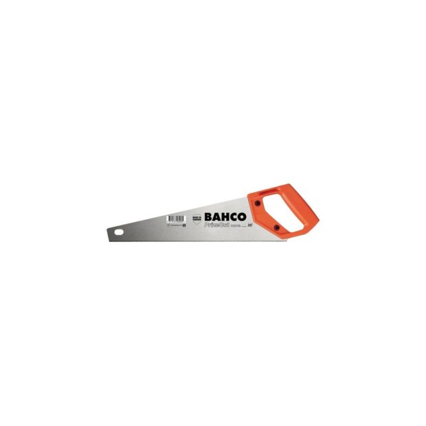 BAHCO Handsaw Prizecut blade length 350 mm 15 very fine, hardened