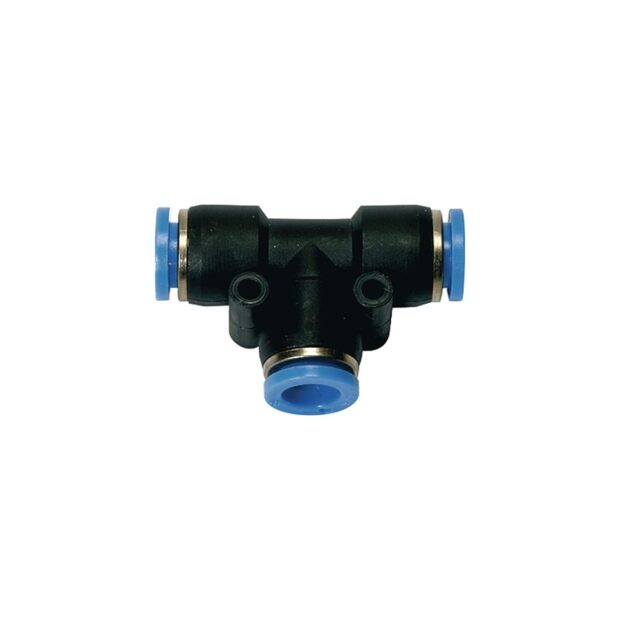 RIEGLER T-push-in connection blue series 10 mm  L1 27.9 mm