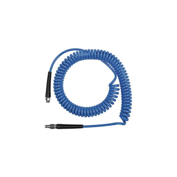 RIEGLER Spiral hose set  internal dm 6.5 mm external dm 10 mm length 6 m plug DN 7.2, G 1/4 inch