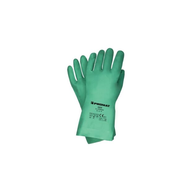 PROMAT Chemical protective glove Oder size 9 green EN 388, EN 374 PPE category III